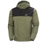 Helly Hansen Mens Vancouver Rain Jacket, Green, M