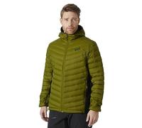 Helly Hansen Mens Verglas Hooded Down Hybrid Ins, Olive Green, L