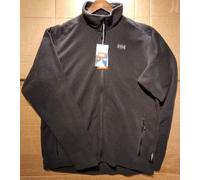 Helly Hansen Men's XL Daybreaker Polartec Black Fleece Top, Hiking Jacket - BNWT