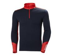 Helly-Hansen - Merino wool thermal base layer - Lifa Merino Midweight 1/2 Zip Navy for Men in Wool - Size S Navy S
