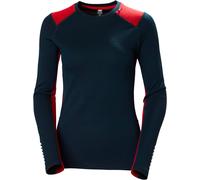 Helly-Hansen - Merino wool thermal base layer - W Lifa Merino Midweight Crew Navy for Women in Wool - Size S Navy S