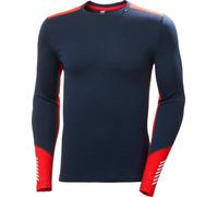 Helly-Hansen - Merino wool thermal Layer - Lifa Merino Midweight Crew Navy for Men in Wool - Size S Navy S