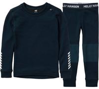 Helly-Hansen - Merino wool top and bottom underwear set - K Lifa Merino Set Navy in Wool - Kid Size 4 y Navy 4 y