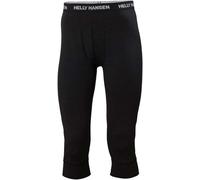 Helly-Hansen - Mid-length thermal tights in merino wool - Lifa Merino Midweight 3/4 Pant Black for Men in Wool - Size L Black L