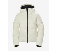 Helly Hansen Nora Short Puffy Hooded Jacket White Women - L