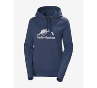 Helly Hansen Nord Graphic Hoodie Ocean Blue Women - XS