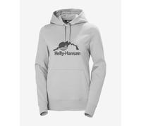 Helly Hansen Nord Graphic Hoodie Pale Grey Women - XL
