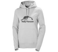 Helly Hansen Women's W Nord Graphic Pullover Hoodie, Grey Melange 2.0, M