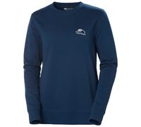 Helly Hansen Women's W Nord Graphic Sweatshirt, Ocean 2.0, S