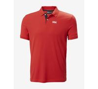 Helly Hansen Ocean 2.0 Short Sleeve Polo Shirt Raspberry Red - S
