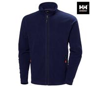 Helly Hansen Oxford Light Fleece Polartec Recycled Workwear Jacket Navy S-4XL