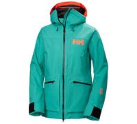 Helly Hansen Powderqueen 3.0, ski jacket, women, signal green 40(L)