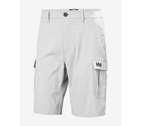 Helly Hansen Mens Hh Qd Cargo Shorts 11", Grey Fog, 32