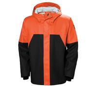 Helly Hansen Regenjacke 70283 Storm Fishing Rain Jacket 299 Dark Orange/Black