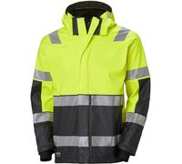 Helly Hansen Workwear 70295 Alna 2.0 Hi Vis Waterproof Rain Jacket Ora 3XL