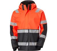 Helly Hansen Workwear 70295 Alna 2.0 Hi Vis Waterproof Rain Jacket Yel XL