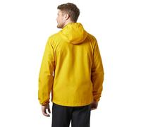 Thin jacket with hood Helly Hansen Salt Striped Wind yellow - XL