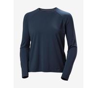 Helly Hansen Shine Solen W Long Sleeve Base Layer Blue M Women