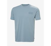 Helly Hansen Skog Graphic Short Sleeve T-shirt pale blue - M