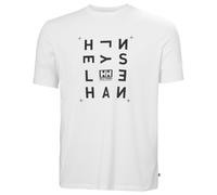 Helly Hansen - Skog Graphic T-Shirt - T-shirt size XL, white
