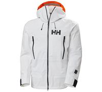 Helly-Hansen Sogn Shell 2.0 Jacket for Men, Premium Waterproof Skiing-Jacket with Breathable Fabric, Ideal for Winter Sports, 001 White - X-Large