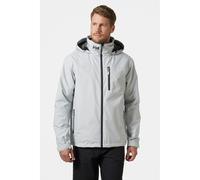 Helly Hansen Sport Crew Hooded Midlayer Sailing 2.1 Mens Grey Jacket - Size Large