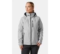 Helly Hansen Sport Crew Hooded Midlayer Sailing Jacket 2.1 Size Med Grey 40303-75305-04