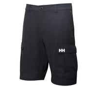 Helly Hansen Sport HH Quick-Dry Cargo Mens Blue Knee-Length Shorts - Navy Polyamide - Size 32 inch