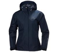 Helly Hansen Sport Seven J WoMens Blue Rain Jacket - Navy - Size Medium