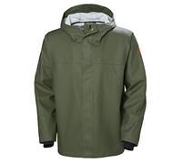 Helly Hansen Storm Men's Rain Jacket, Green (Army Green), 4XL