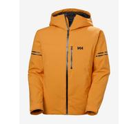 Helly-Hansen - Waterproof breathable ski jacket in Primaloft® - Swift Team Jacket Ignite Orange for Men - Size M Orange M