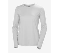 Helly Hansen Women's W HH Tech Crew Ls 2.0, Grey Fog, XL