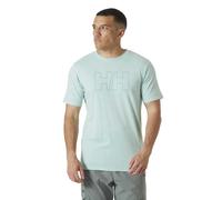 Helly Hansen Tech Logo Short Sleeve T-shirt Grey L Men