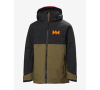 Helly-Hansen - Waterproof and insulating Ski jacket in Primaloft® Black Eco - Jr Traverse Jacket Sepia - Kid Size 10 y - Brown Brown 10 y