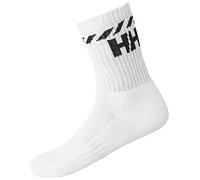 Helly Hansen Unisex Cotton Sport Sock 3Pk, White, 39-41