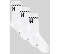 Helly Hansen Unisex Cotton Sport Sock 3PK, 36-38, White