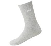 Helly Hansen Unisex Everyday Cotton Sock 3PK, 42-44, Grey Melange
