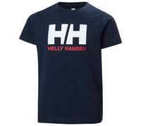Kid's T-shirt Helly Hansen Logo Bleu 10 ans