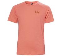 Helly Hansen Unisex Kids Jr Loen Tech T-Shirt, Peach Echo, 12 Years UK