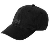 Helly Hansen Unisex Logo Cap, Black, STD
