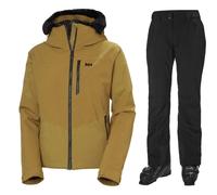 Helly Hansen Valdisere/Legendary ski set, ladies, lynx/black