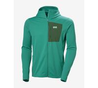 Helly Hansen Versalite Fleece with Hood Turquoise Green - L