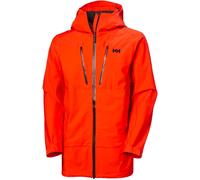 Helly-Hansen - Veste de ski isolante et imperméable en PrimaLoft® - Alpha Long Shell Cherry Tomato for Men - Size S - Red Red S
