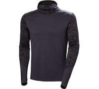 Helly-Hansen - Warm, breathable hooded base layer - Lifa Merino Midweight Blc Hoodie Black Grape Arc Reflect Ao for Men in Wool - Size L Black L