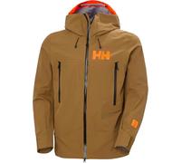 Helly-Hansen - Waterproof and breathable protective jacket - Sogn Shell 2.0 Jacket Sepia for Men - Size M - Brown Brown M