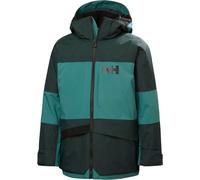 Helly-Hansen - Waterproof and breathable ski jacket - Jr Summit 2.0 Jacket Opal Green in Recycled Polyester - Kid Size 12y Green 12y