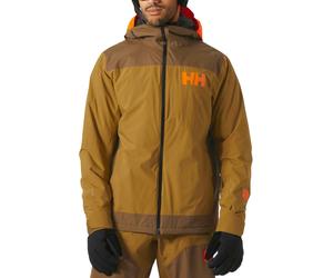 Helly-Hansen - Waterproof and insulated ski jacket in PrimaLoft Balck Eco® - Powdreamer 2.0 Jacket Sepia for Men - Size S - Brown Brown S