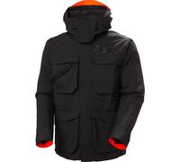 Helly-Hansen - Waterproof and insulating Ski jacket in Primaloft® Black Eco - ULLR D Heritage Long Jacket Black - Size M Black M