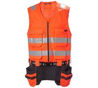 Helly Hansen Workwear 77120 Alna 2.0 Construction Vest Orange/Ebony 3X 3XL