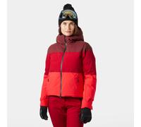 Helly Hansen Nora Short Puffy Jacket Ski Free Light Red Dark Red Women - XL